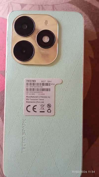 Tecno spark 20c /8gb 4+4 128gb