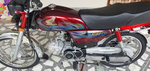 Honda CD 70 2024 Model