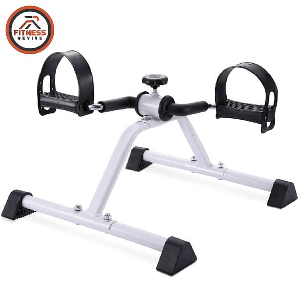 Portable Mini Pedal Exerciser Bike – Under Desk Leg & Arm Workout Cycle for Home & Office