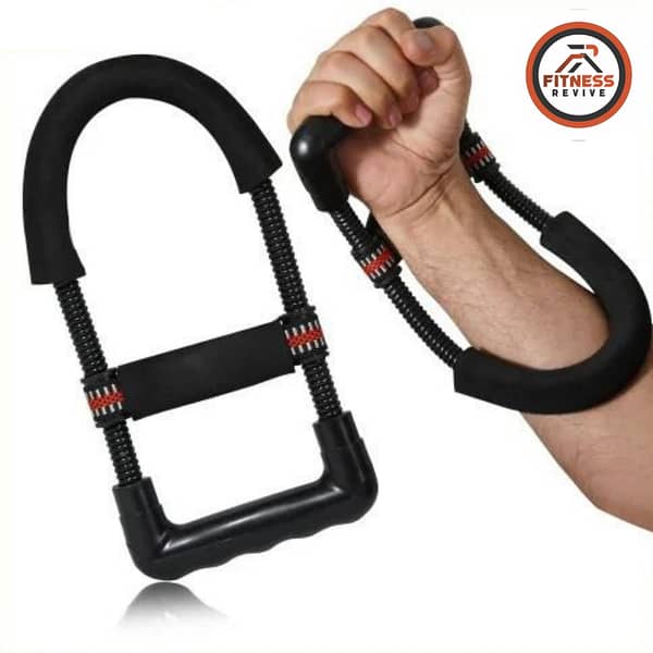 Heavy Duty Fixed Tension Wrist & Forearm Exerciser with Padded Ergonomic Grip – Strength Trainer