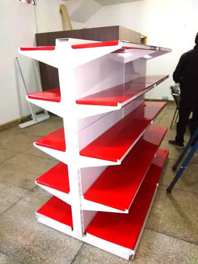 Super store racks/ wall rack/ Gondola Rack/ Cash Counter/ Trolleys