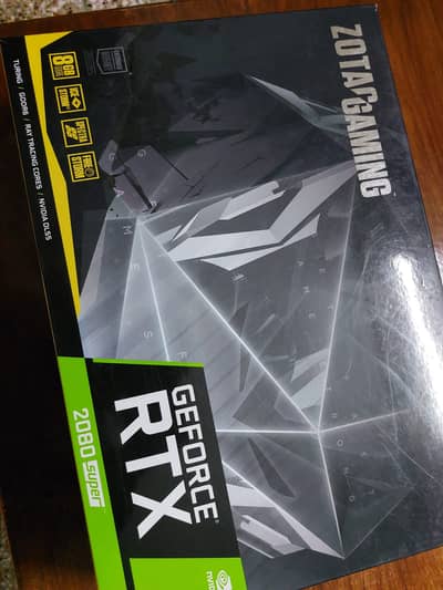 ZOTAC GeForce RTX 2080 SUPER 8GB GDDR6 - Excellent Condition wi