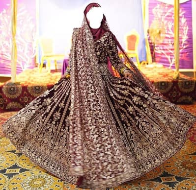 bridal Lehenga with choli