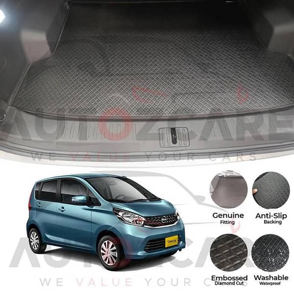 Nissan Dayz China Rexine Custom-Size Trunk Mat - Model 2013 - 2019