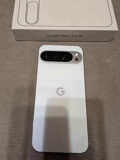 google pixel 9 pro XL mobile phone complete box