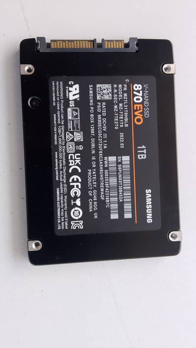 Samsung SATA SSD 1 TB