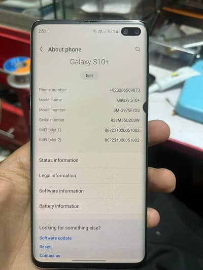 Samsung Galaxy S10 Plus 5G