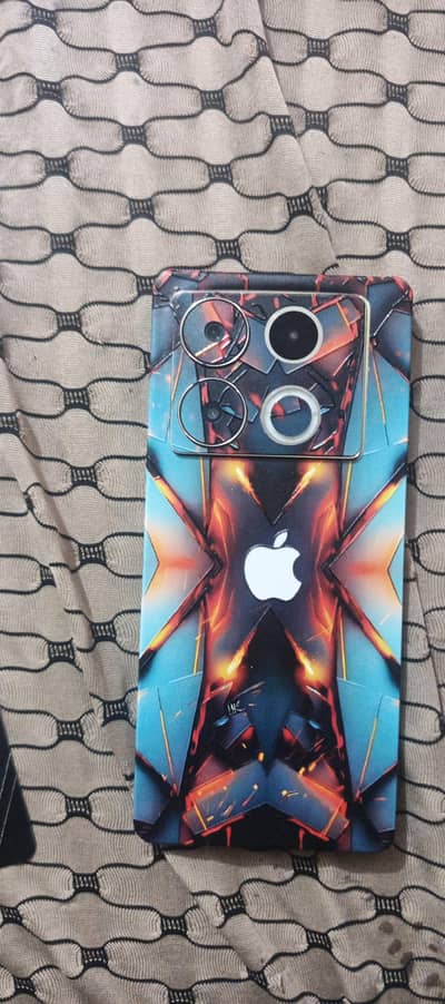 infinix note 40 with free 2 back wallpapers and 2 phone case