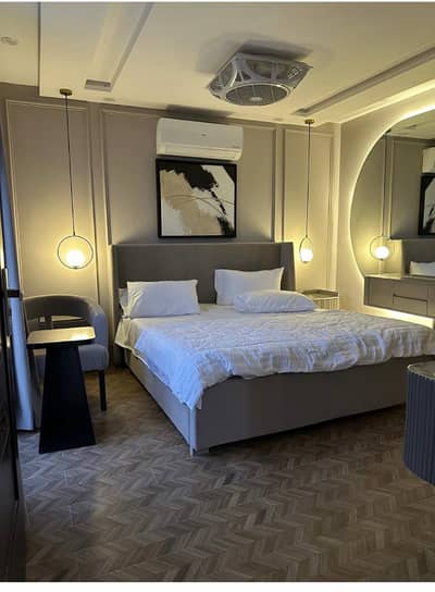 ONE BEDROOM FURNISHED APARTMENT FOR RENT IN IQBAL BLOCK BAHRIA TOWN LAHORE