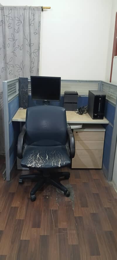 Office cubicle