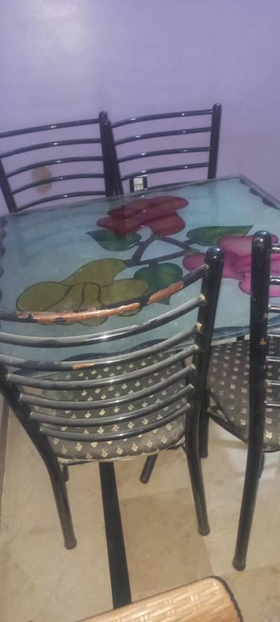 dining set with 4 chairs