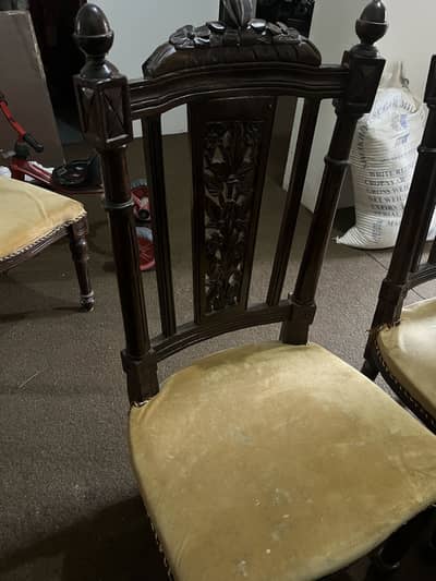 Dining table and chairs