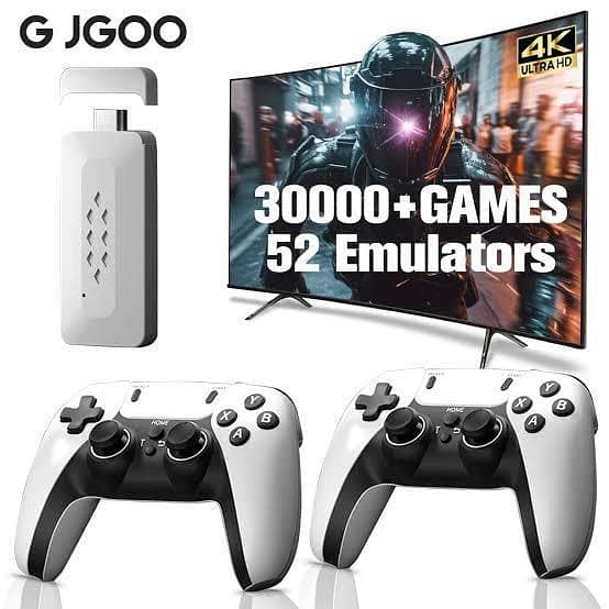 M15 Game Stick, 64 GB 20,000 Plus built in games and  Video Game Console Retro Classic Games 2.4G Double Wireless Controller for PS1/GBA/SNES