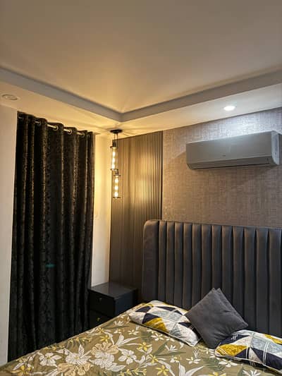 ONE BEDROOM FURNISHED APARTMENT FOR RENT IN IQBAL BLOCK BAHRIA TOWN LAHORE