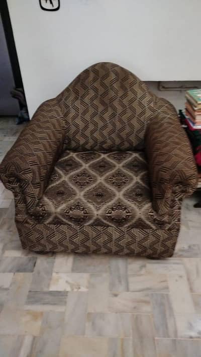 USED 5 seat sofa set