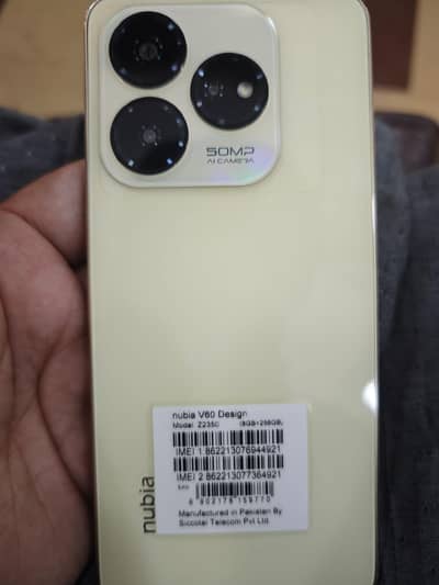 Nubia 8/256gb with complete Box 3 Days use