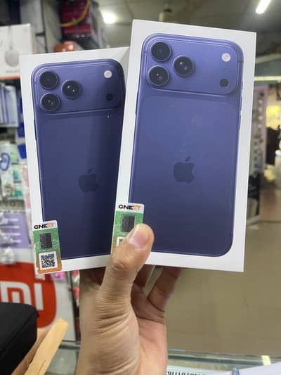 iphone 17 pro max official pta approved box pack