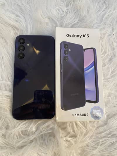 Samsung a15 - 8/256GB with Box