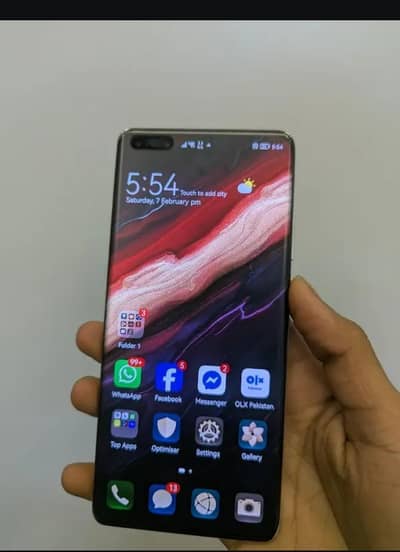 Huawei Phone p40 Pro 5G  Model Super OLED PUBG 120 Fps Killer mobile