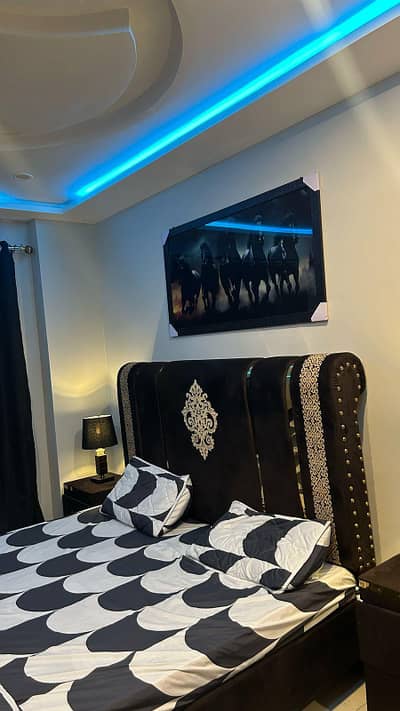 ONE BEDROOM FURNISHED APARTMENT FOR RENT IN IQBAL BLOCK BAHRIA TOWN LAHORE
