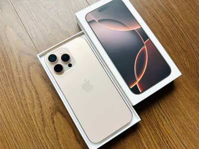 Iphone 16 pro max 256gb pta approved with box