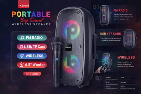 Portable wireless Speaker