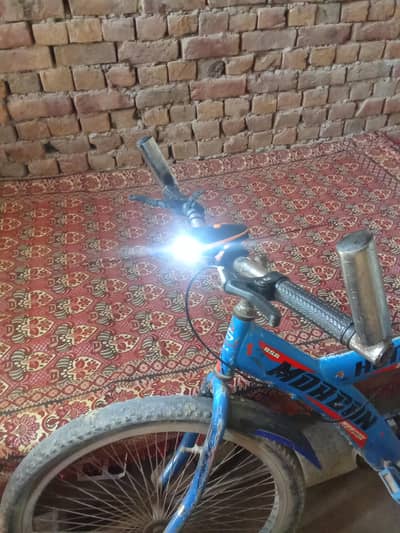 Morgan cycle best frame with led and horn 