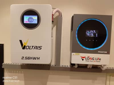 4 kw solar system hybrid  inverex / long life / crown