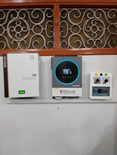 4 kw solar system hybrid  inverex / long life / crown
