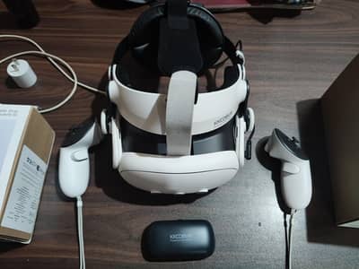 Meta Quest 3 512 GB with KKCOBVR Q3 Pro Battery strap