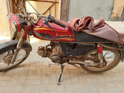 Running condition bike , Urgent sale 25k