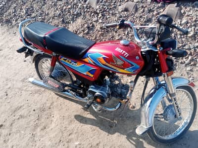 Honda cd 70 ,2026 fresh . . . 4000 km used