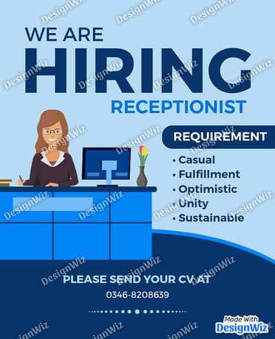 RECEPTIONIST