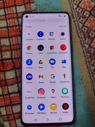 OnePlus 8 non pta  display line