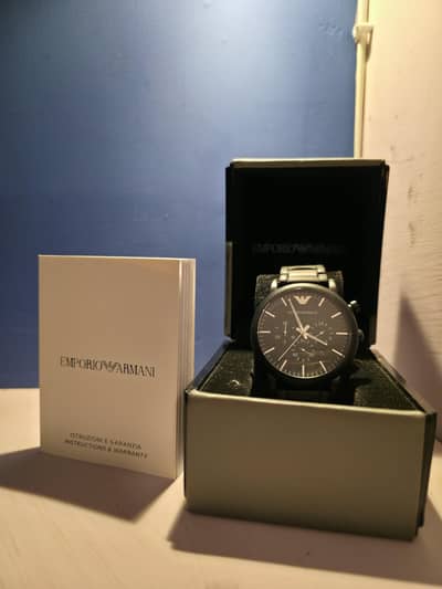 Emporio Armani AR1895 Chronograph – Brand New – Full Box