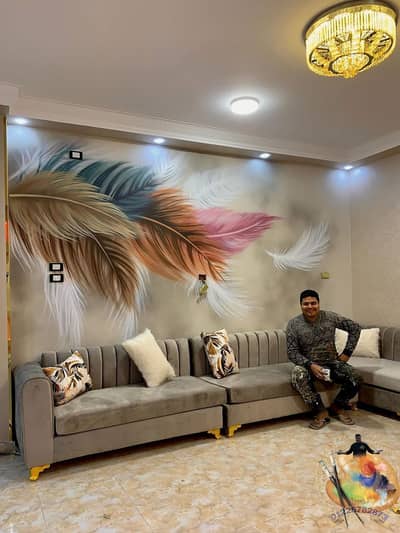 wall 3D Wallpapers - Wall pictures - Wallpaper - Wooden Flooring