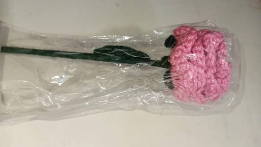 Handmade Crochet Rose Flower – Home Decor Gift