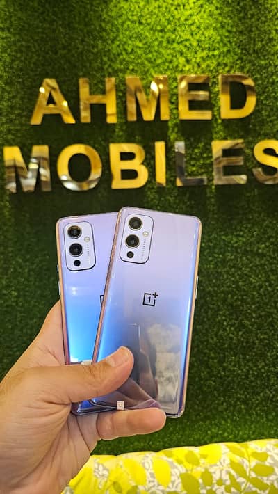 one plus 9 Brand new 128 gb 8 gb with Complete Box PTA Approve Tax