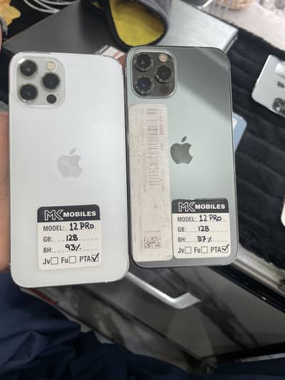 12 pro 128 gb PTA APPROVED