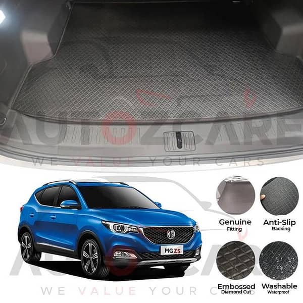 MG ZS China Rexine Custom-Size Trunk Mat - Model 2020-2022