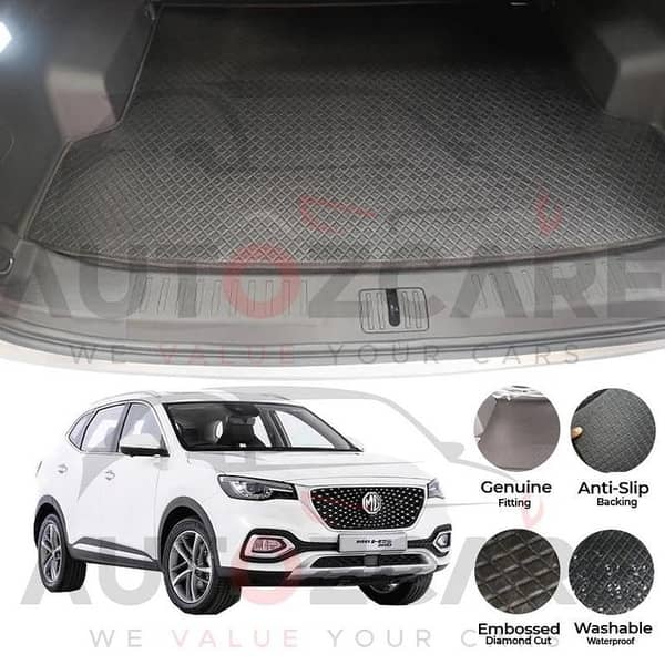MG HS China Rexine Custom-Size Trunk Mat - Model 2020-2025