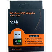 USB WiFi Adapter 2.0 – Driver Free – Rs 750 Only
