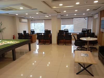 Executive Corporate Office Available For Rent At A Prime Location Jinnah Avenue Blue Area Islamabad By ASCO Properties.
