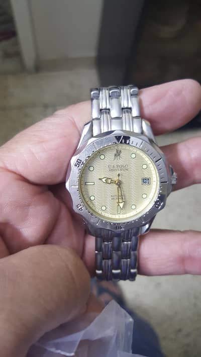 U S Polo Automatic Watch Swiss made St,Steel Original Swiss Made .