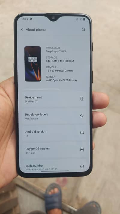 oneplus 6t dual  patch