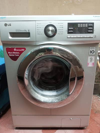 LG 8kg front load washing machine for sale