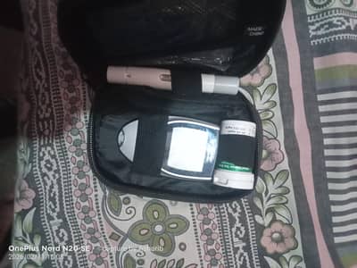 medisigin glucometer running form hospital