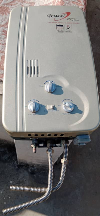 "Almost New Gas Geyser -  Grace Low Pressure Water Heater "