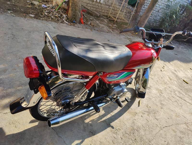 ہونڈا سی ڈی سیون ٹی بائک 4