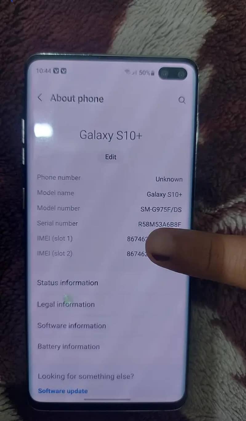 Samsung s10 plus patch 7